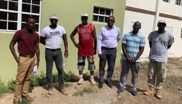 Hon. Eugene Hamilton Visits Townhouses at Stapleton Residences